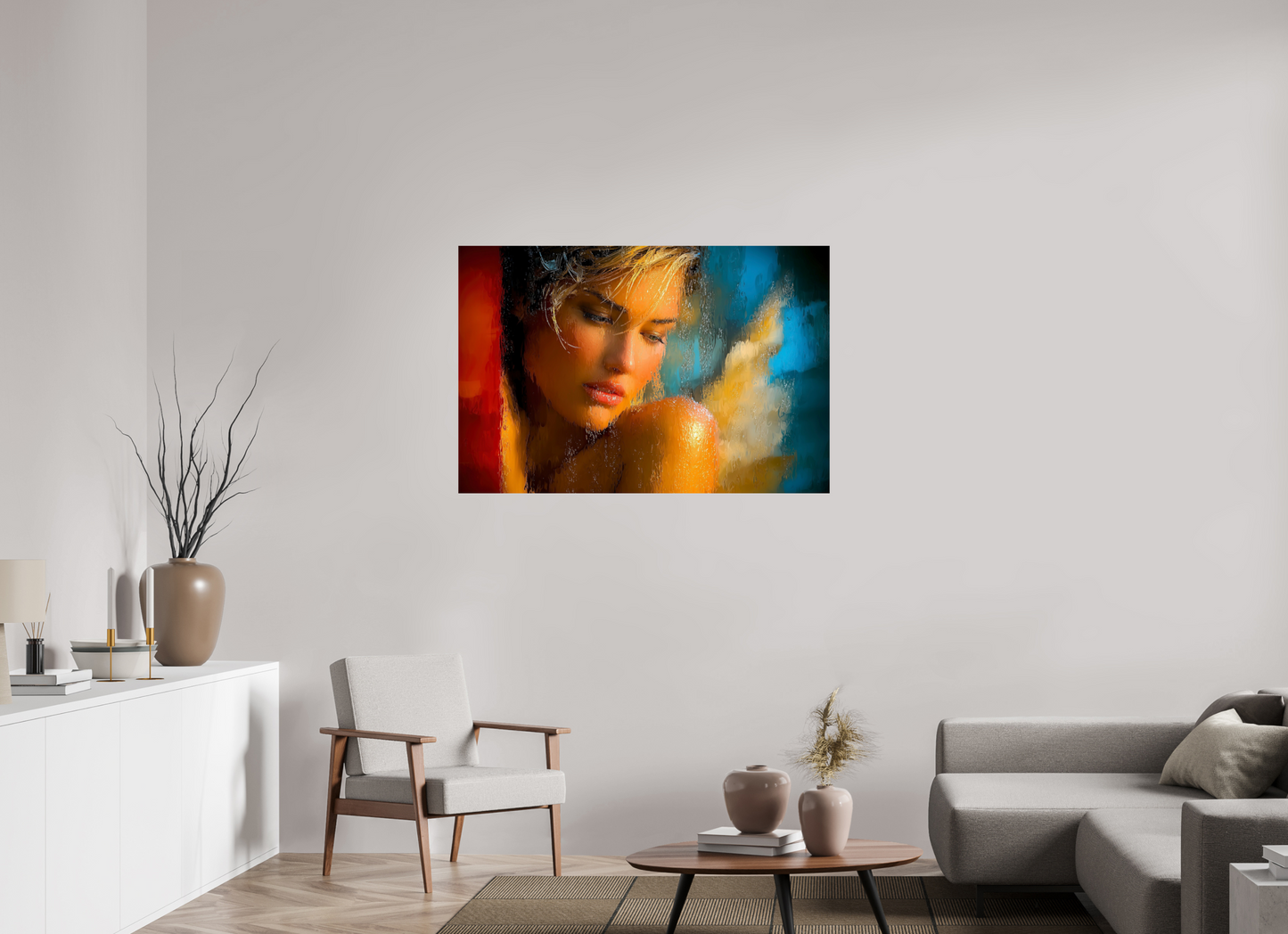 120 x 80 cm, Fine Art Pearl su alluminio dibond Wings of Light
