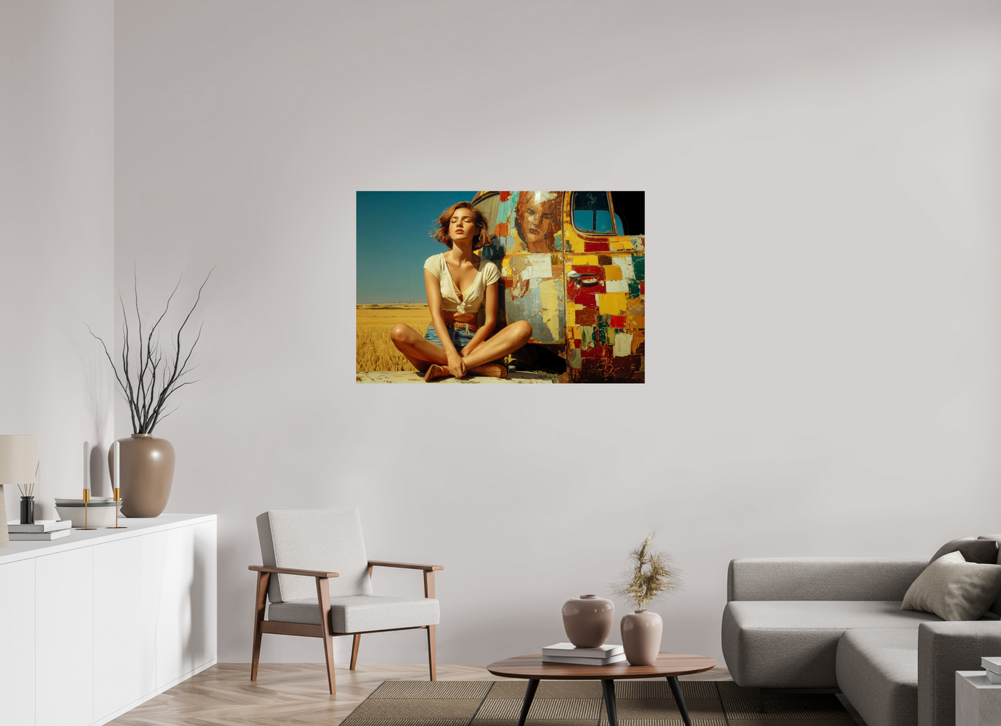 120 x 80 cm, Fine Art Print Baryta su alluminio dibond Harvest of Moments
