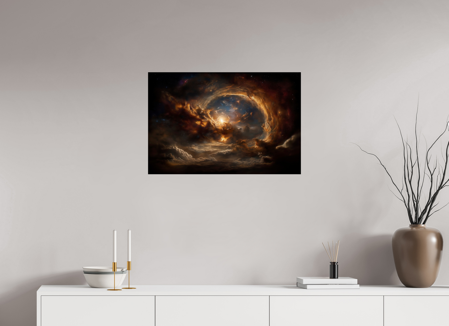 75 x 50 cm, Fine Art Pearl su alluminio dibond Primordial