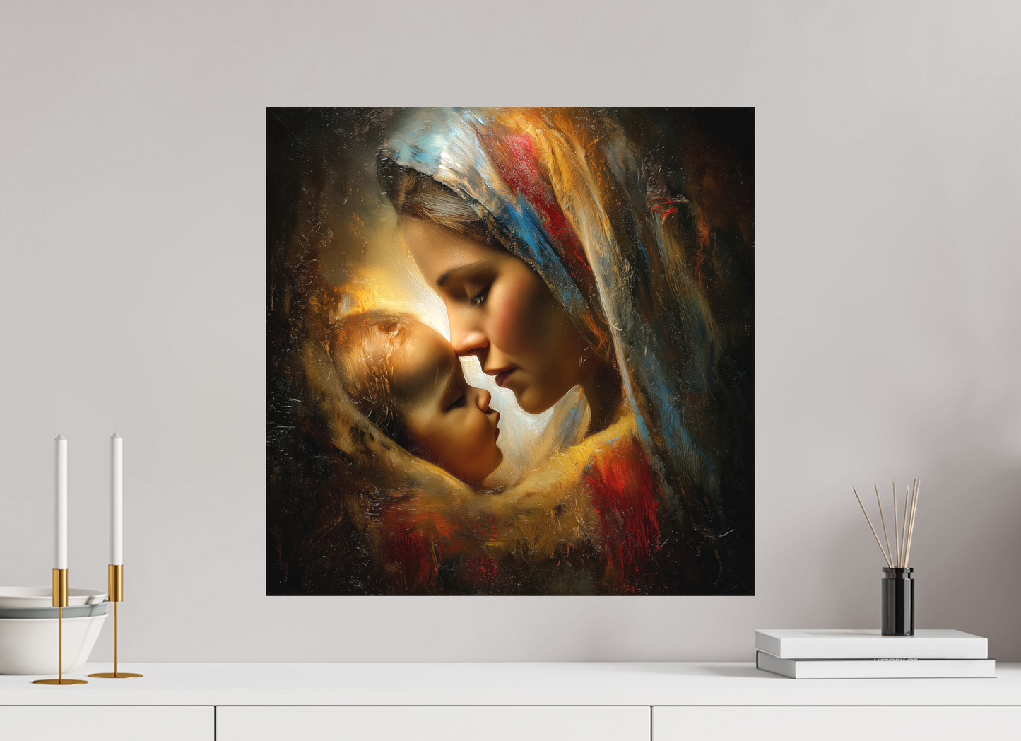 50 x 50 cm, TELA OPACA 6 CM Primo Abbraccio