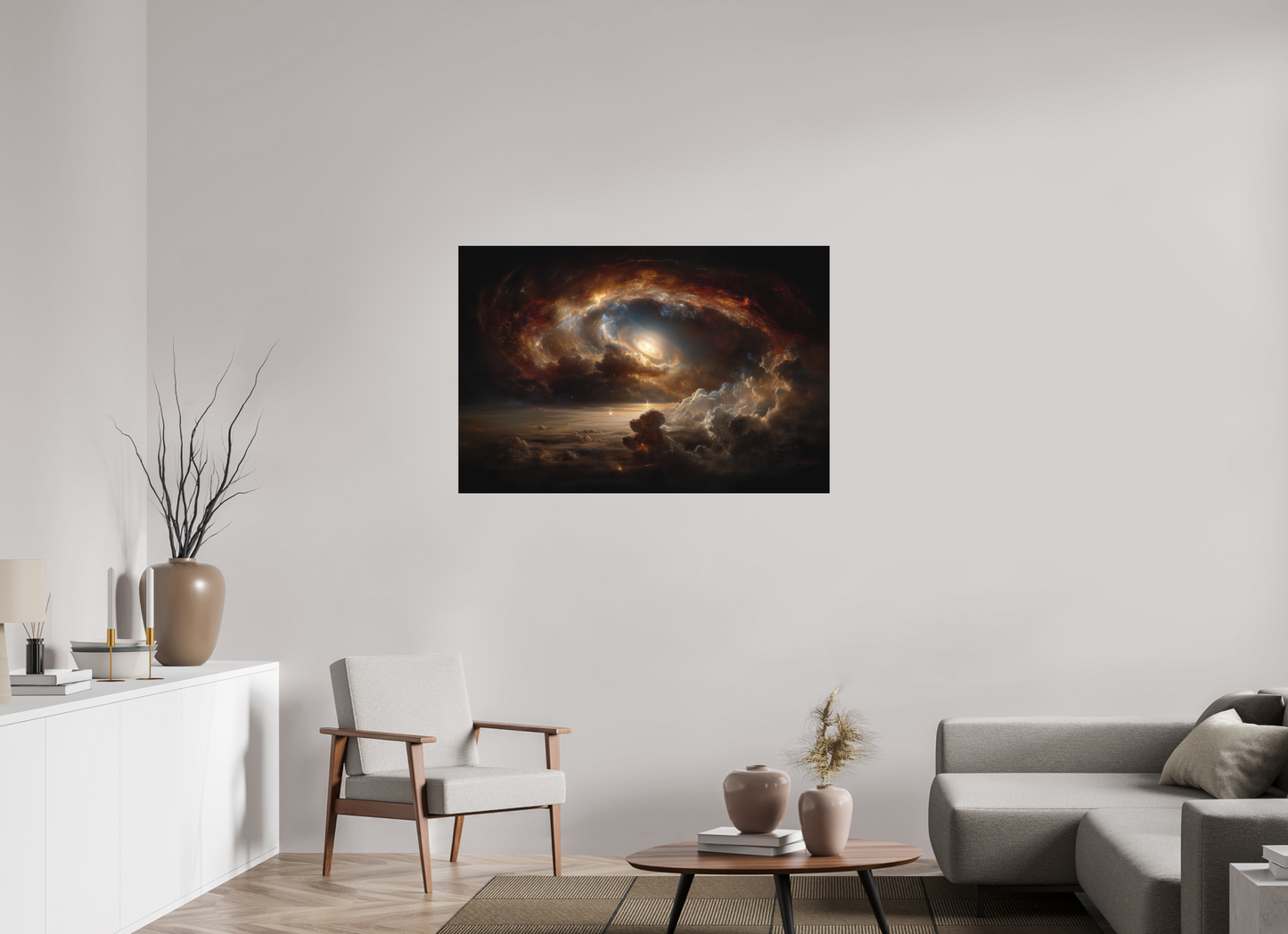 120 x 80 cm, Fine Art Canson Photographique su alluminio dibond New Word