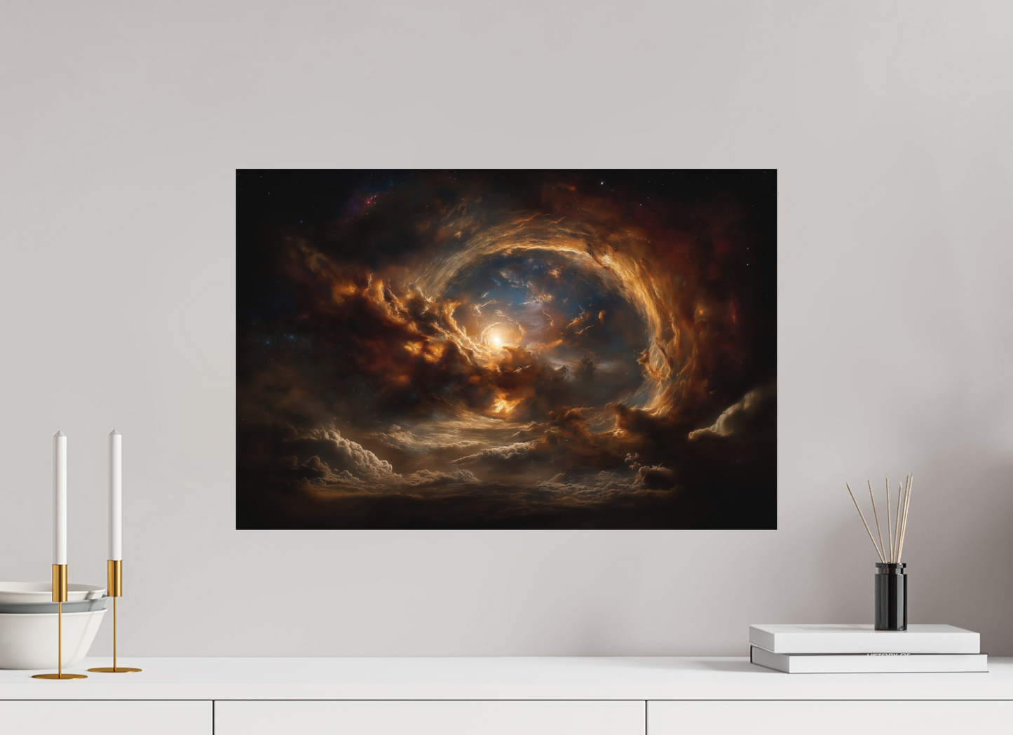 60 x 40 cm, Stampa diretta su alluminio Dibond Primordial