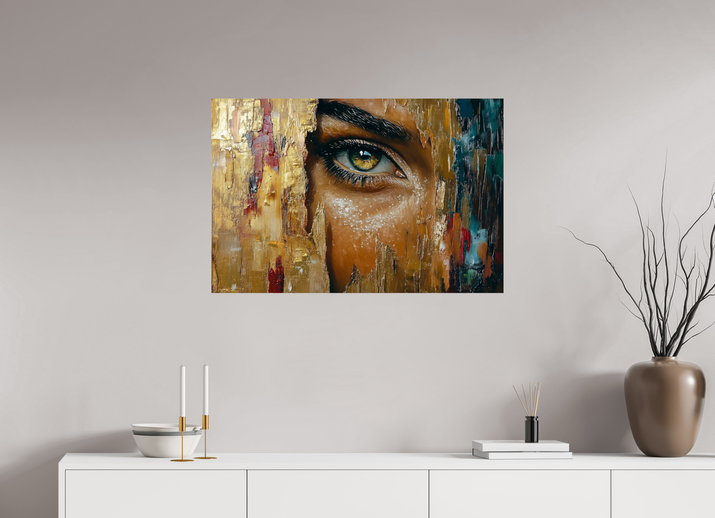 90 x 60 cm, Fine Art Pearl su alluminio dibond Color and Emotions