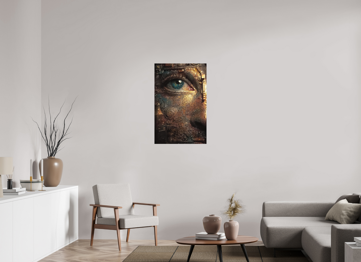 60 x 92,7 cm, Fine Art Canson Photographique su alluminio dibond Awakening of Vision