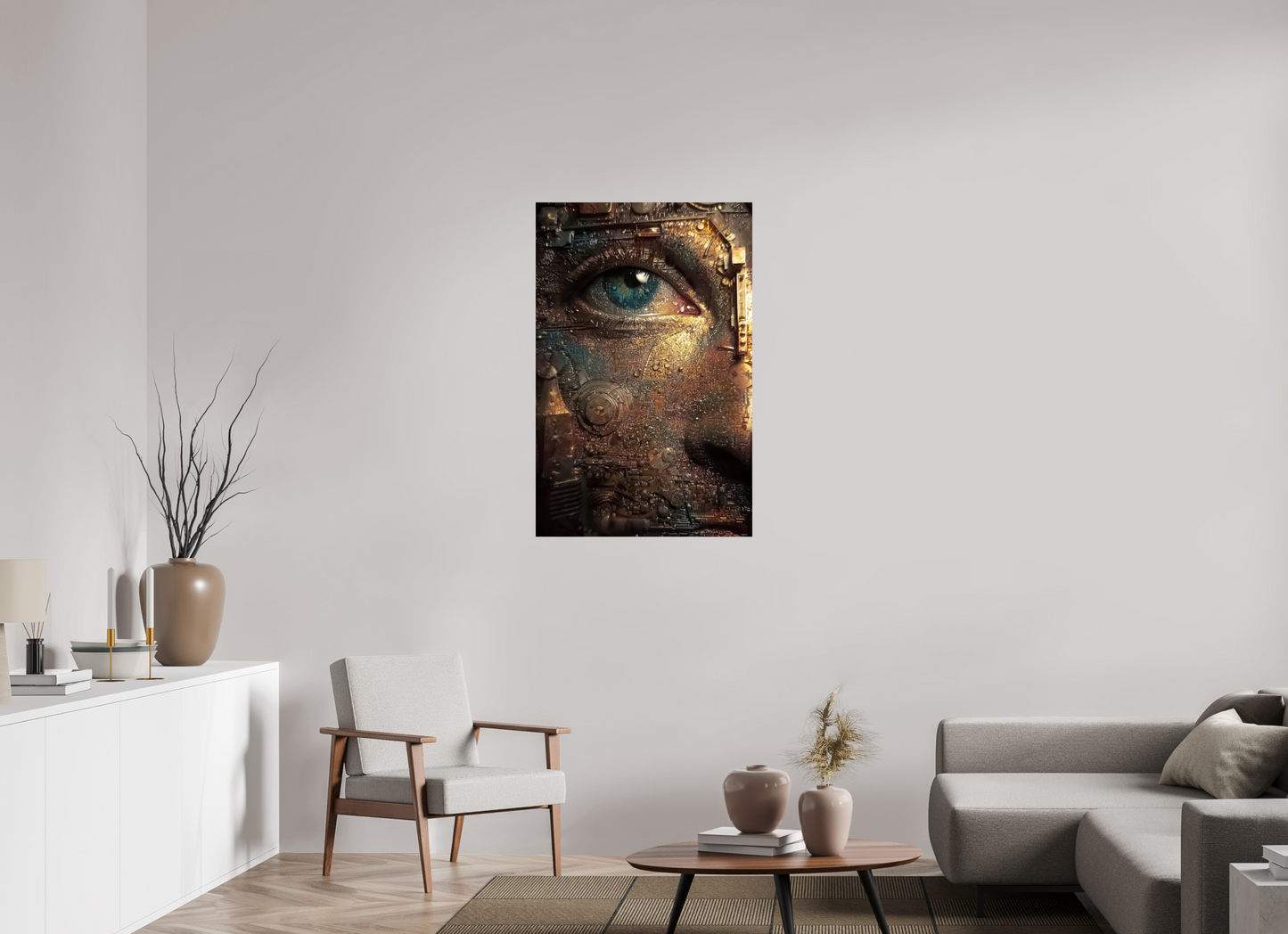 70 x 108,1 cm, Fine Art Print Baryta su alluminio dibond Awakening of Vision