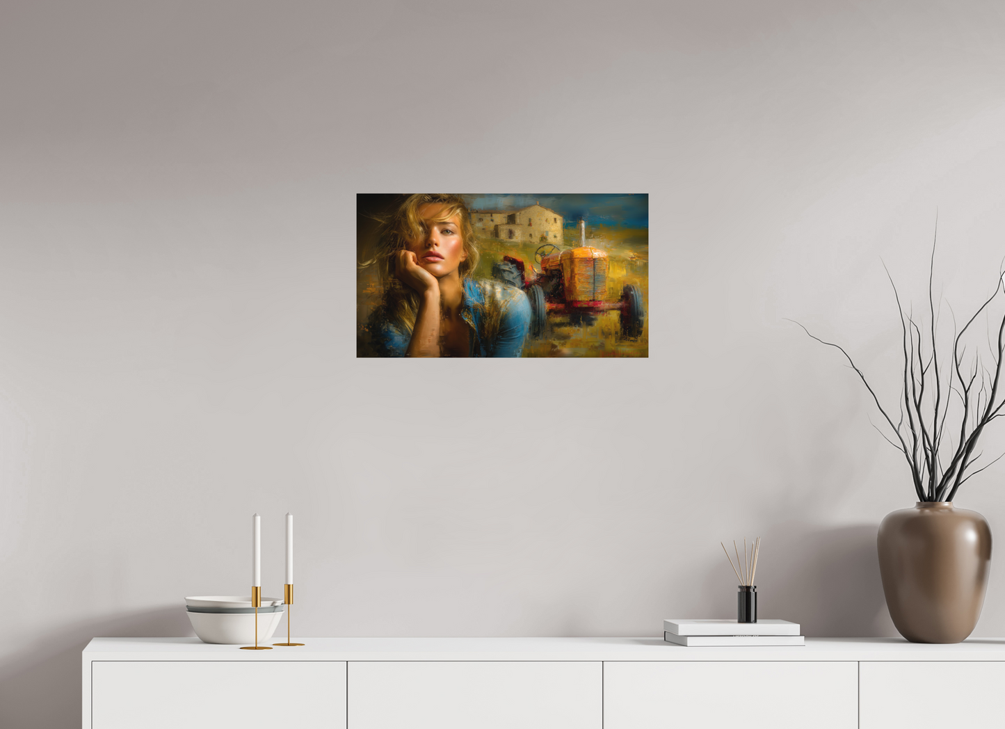 64 x 36 cm, Stampa diretta su alluminio Dibond Wild Flower